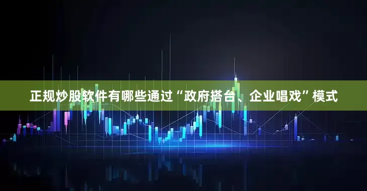 正规炒股软件有哪些通过“政府搭台、企业唱戏”模式